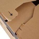 Pack and Move - Lot 10 cartons déménagement automatique - 60 x 50 x 40 cm - Poignées renforcées
