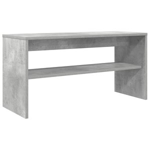 vidaXL Meuble TV Gris béton 80 x 30 x 40 cm Bois d'ingénierie