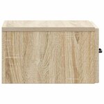 vidaXL Cabinet de chevet mural Chêne Sonoma 34 5 x 33 x 20 cm