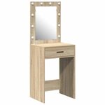 vidaXL Coiffeuse Chêne sonoma 50 x 41 x 135 cm Bois d'ingénierie