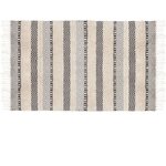 ATMOSPHERA Tapis Coton Relief #2 - 90 x 150 cm