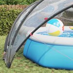 vidaXL Dôme de piscine Transparent 500 x 500 x 236 cm PVC