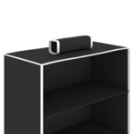 vidaXL Étagères suspendues de rangement 2 Pièces 10 niveaux Tissu