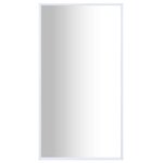 vidaXL Miroir Blanc 100x60 cm