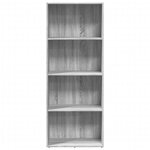 vidaXL Bibliothèque sonoma gris 60x30x152 cm bois d'ingénierie