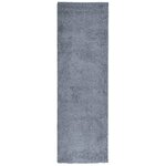vidaXL Tapis shaggy PAMPLONA poils longs moderne bleu 80x250 cm