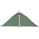 vidaXL Tente de camping tipi 1 personne vert imperméable