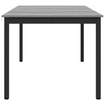 vidaXL Table de salle à manger / Table de repas Bois d'ingénierie