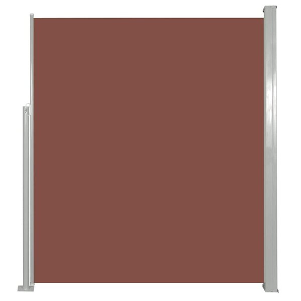 vidaXL Auvent latéral rétractable 140 x 300 cm Marron