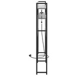 vidaXL Tête de lit avec étagère Sonoma gris 135 cm Bois d'ingénierie