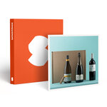 SMARTBOX - Coffret Cadeau Coffret de 3 bouteilles : vin rouge vin blanc et champagne livrés à domicile - Gastronomie