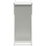vidaXL Portant de bois chauffage blanc 69 5x35x81 cm