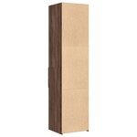 vidaXL Buffet haut chêne marron 45x42 5x185 cm bois d'ingénierie