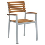 vidaXL Ensemble de salle à manger de jardin 7 pièces en bois d'acacia et métal
