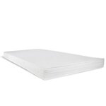 Lit mi-hauteur 90x200 cm matelas rideau tunnel bleu