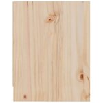 vidaXL Table de chevet 40x30 5x40 cm bois de pin massif