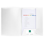 Chemise personnalisable Kreacover PP A4 blanc EXACOMPTA