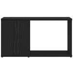 vidaXL Meuble TV chêne noir 60x24x32 cm bois d'ingénierie