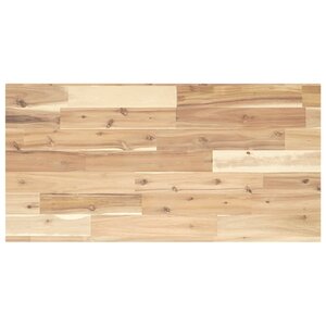 vidaXL Dessus de table 80x40x2 cm rectangulaire bois massif d'acacia