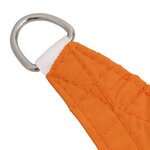 vidaXL Voile de parasol Tissu Oxford triangulaire 5x7x7 m Orange