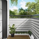 vidaXL Écran de balcon 90 x 300 cm Tissu Oxford Rectangulaire