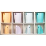 Porte-revues Mag-cube Aquarel - Bleu Pastel - X 6 - Exacompta