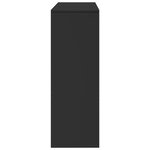 vidaXL Bibliothèque/Séparateur de pièce Noir 100x33x94 5 cm