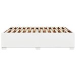 vidaXL Cadre de lit sans matelas blanc 160x200 cm similicuir