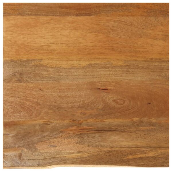 vidaXL Dessus de table à bord vivant 60x60x2 5 cm bois massif manguier