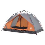 vidaXL Tente de camping à dôme 2 personnes libération rapide