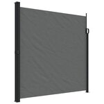 vidaXL Auvent latéral rétractable anthracite 200x500 cm