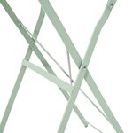 vidaXL Table bistrot Vert menthe clair Ø50x71 cm