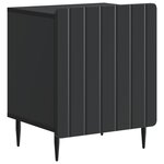 vidaXL Cabinet de chevet 2 Pièces Noir 43 x 34 5 x 52 cm
