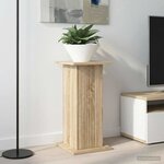 vidaXL Support de Plante 2 pc Chêne Sonoma 30 5 x 30 x 60 5 cm