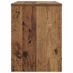 vidaXL Meuble TV Bois ancien 60 x 30 x 40 cm Bois d'ingénierie