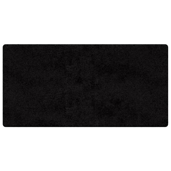 vidaXL Tapis Couloir Noir 100 x 200 cm