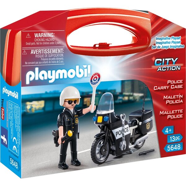 PLAYMOBIL 5648 - Petite mallette de police