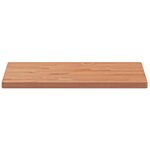 vidaXL Dessus de table 60x40x2 5 cm rectangulaire bois massif de hêtre