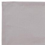 vidaXL Bande de auvent Gris clair 4.8 x 0.2 m Toile