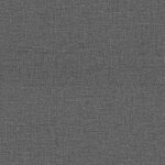 vidaXL Fauteuil inclinable Gris foncé Tissu
