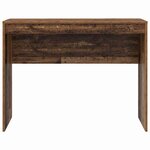 vidaXL Bureau Bois ancien 100 x 40 x 76 cm Bois d'ingénierie