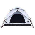 vidaXL Tente de camping à dôme 3 personnes libération rapide