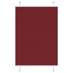 vidaXL Store plissé rouge bordeaux 95x150 cm largeur du tissu 94 4 cm