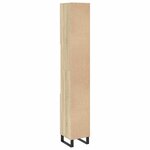 vidaXL Armoire salle de bain chêne sonoma 30x30x190 cm