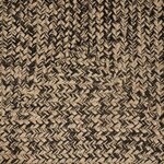 vidaXL Tapis de surface Rectangulaire Naturel et Noir 60 x 200 cm Jute