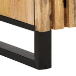vidaXL Buffet haut 40x34x110 cm bois massif de manguier brut