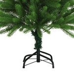 vidaXL Arbre de Noël artificiel pré-éclairé et boules 120 cm vert