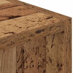 vidaXL Table de chevet 2 pc Bois ancien 35 x 32 x 68 5 cm