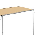 vidaXL Auvent de camping-car et caravane 3x2x2 15 m Beige