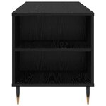 vidaXL Table basse Chêne noir 102 x 44 5 x 50 cm Bois d'ingénierie